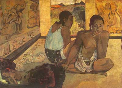Paul Gauguin, Le Repos Fine Art Reproduction Oil Painting