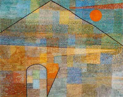 Paul Klee, Ad Parnassum Fine Art Reproduction Oil Painting