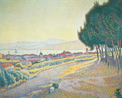 The Town at Sunset, Saint Tropez