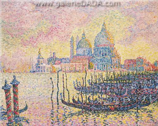 Paul Signac, Grand Canal Venice Fine Art Reproduction Oil Painting