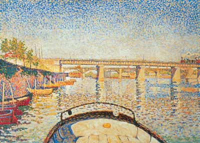 Paul Signac, Stern of the Boat Fine Art Reproduction Oil Painting