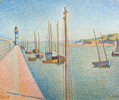 Paul Signac, The Masts, Pontrieux Fine Art Reproduction Oil Painting