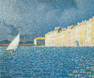 Paul Signac, The Storm, Saint Tropez Fine Art Reproduction Oil Painting