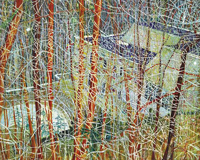 Peter Doig, The Architect's Home in the Ravine Fine Art Reproduction Oil Painting