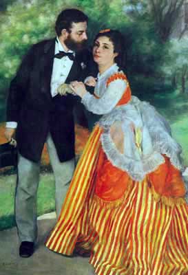 Alfred Sisley and his Wife