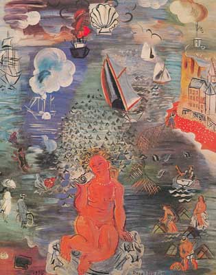 Raoul Dufy, Amphitrite Fine Art Reproduction Oil Painting