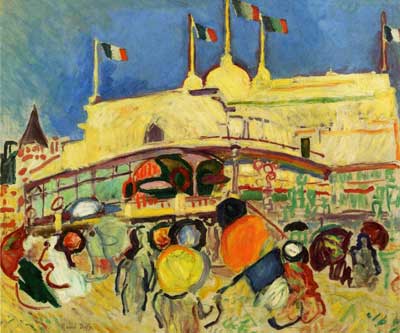Raoul Dufy, The Casino Fine Art Reproduction Oil Painting