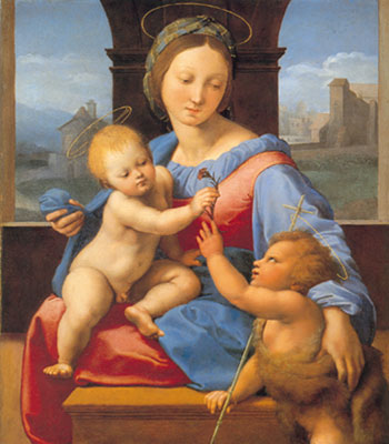  Raphael, The Garvagh Madonna Fine Art Reproduction Oil Painting
