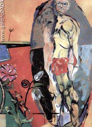 R.B. Kitaj, The Neo-Cubist Fine Art Reproduction Oil Painting