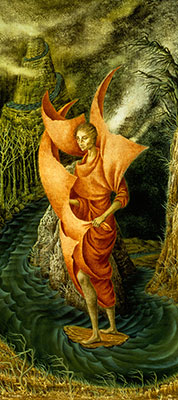 Remedios Varo, Ascent to the Analog Mount Fine Art Reproduction Oil Painting