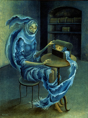 Remedios Varo, Meeting Fine Art Reproduction Oil Painting