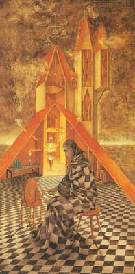 Remedios Varo, The Useless Science Fine Art Reproduction Oil Painting