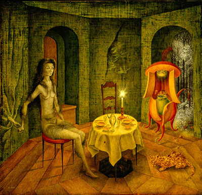 The Visitor - Remedios Remedios, Fine Art Reproduction Oil Painting