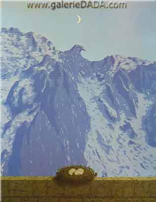 Rene Magritte, The Domain of Arnheim Fine Art Reproduction Oil Painting