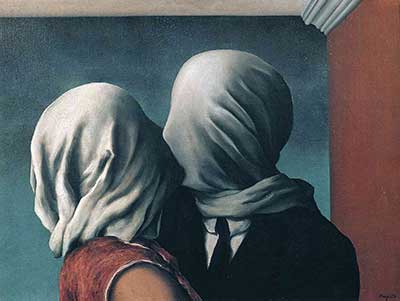 Rene Magritte, The Lovers Fine Art Reproduction Oil Painting