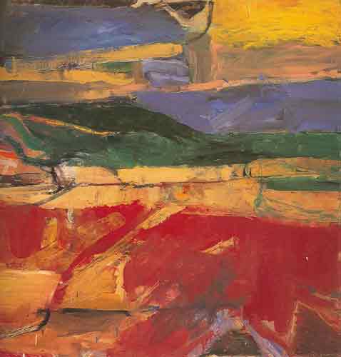 Richard Diebenkorn, A Day at the Races Fine Art Reproduction Oil Painting