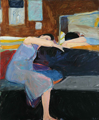 Richard Diebenkorn, Sleeping Woman Fine Art Reproduction Oil Painting