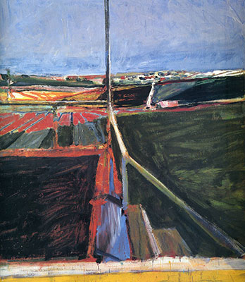 Richard Diebenkorn, View from the Porch Fine Art Reproduction Oil Painting