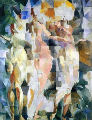 Robert & Sonia Delaunay, The Three Graces Fine Art Reproduction Oil Painting