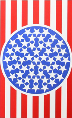 Robert Indiana, New Glory Banner from American Dream Fine Art Reproduction Oil Painting