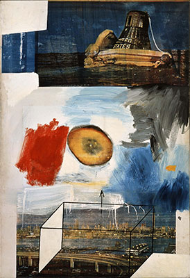 Robert Rauschenberg, Stop Gap Fine Art Reproduction Oil Painting