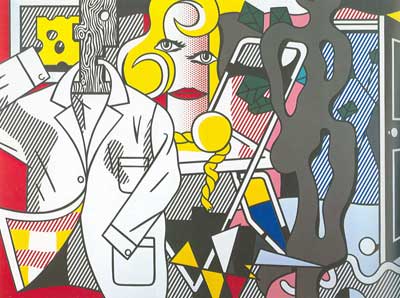 Roy Lichtenstein, Razzmatazz Fine Art Reproduction Oil Painting