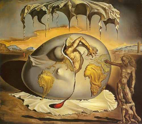 Salvador Dali, One Second before Awakening from a Dream Fine Art Reproduction Oil Painting