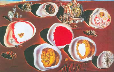 Salvador Dali, Accomodation of Desire Fine Art Reproduction Oil Painting