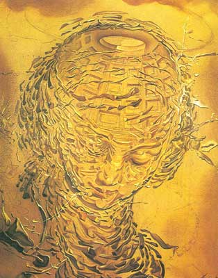 Salvador Dali, Raphaelsque Head Exploded Fine Art Reproduction Oil Painting
