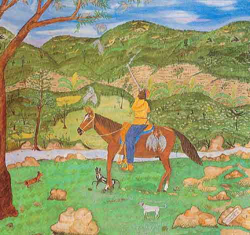 Seneque Obin, The Hunter Fine Art Reproduction Oil Painting