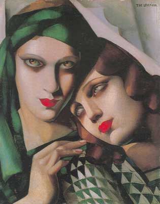Tamara de Lempicka, The Green Turban Fine Art Reproduction Oil Painting