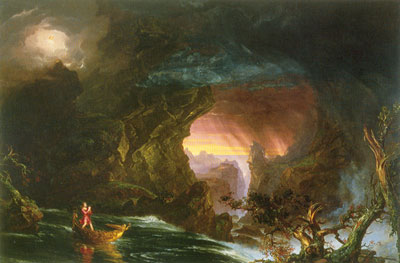 Thomas Cole, The Voyage of Life:Manhood Fine Art Reproduction Oil Painting