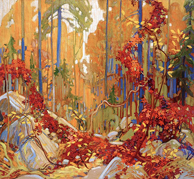 Tom Thomson, Autumn's Garland Fine Art Reproduction Oil Painting