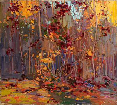 Tom Thomson, Maple Saplings, October Fine Art Reproduction Oil Painting