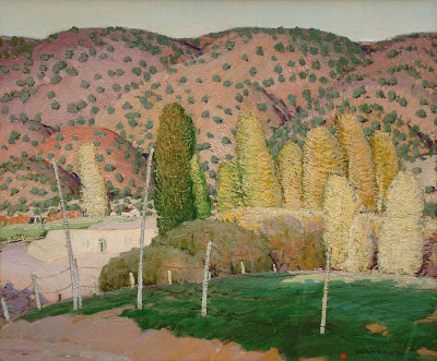 Victor Higgins, Pinyon Hills Fine Art Reproduction Oil Painting