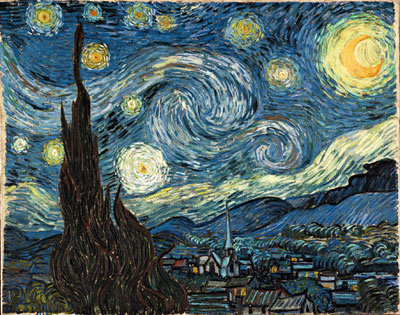 Vincent Van Gogh, The Starry Night Fine Art Reproduction Oil Painting