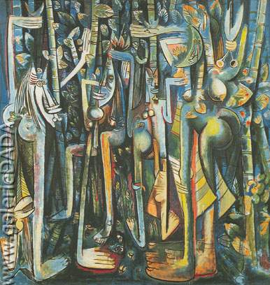 Wifredo Lam, The Jungle Fine Art Reproduction Oil Painting
