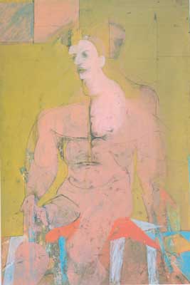 Willem De Kooning, Seated Figure Fine Art Reproduction Oil Painting