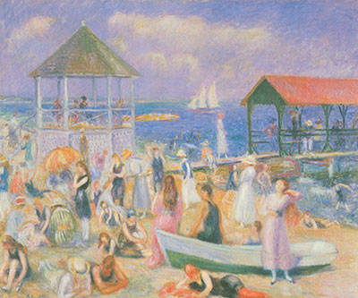 Beach Scene, New London