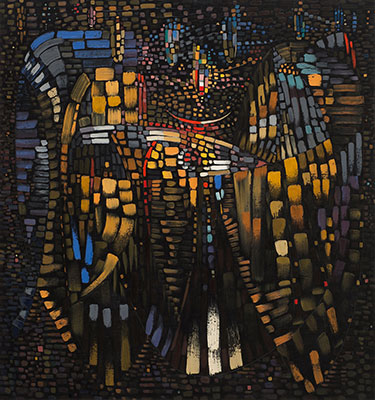 Wolfgang Paalen, Tropical Night Fine Art Reproduction Oil Painting