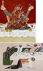 A Commission,  Two Penny Fine Art Reproduction Oil Painting