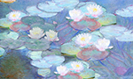 A Commission, Waterlilies Fine Art Reproduction Oil Painting