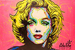 Alec Monopoly, Marilyn Monroe Fine Art Reproduction Oil Painting