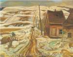 Alexander Y. Jackson,  A Quebec Farm Fine Art Reproduction Oil Painting