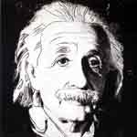 Andy Warhol, Albert Einstein Fine Art Reproduction Oil Painting