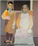 Arshile Gorky, The Artist and His Mother Fine Art Reproduction Oil Painting