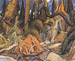 Arthur Lismer, Edge of the Forest, B.C. Fine Art Reproduction Oil Painting