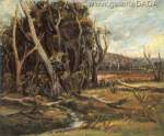 Arthur Merric Boyd, Landscape (Bacchus Marsh) Fine Art Reproduction Oil Painting
