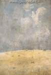 Arthur Merric Boyd, Rosebud Landscape with Grazing Sheep Fine Art Reproduction Oil Painting