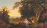 Asher Brown Durand, The American Wilderness Fine Art Reproduction Oil Painting